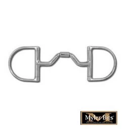 Myler Ported Barrel Dee, No Hooks, Level 3, 4.5''
