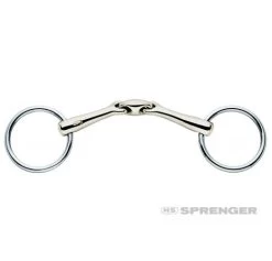 Herm Sprenger KK Ultra Double Jointed Bradoon, 14mm, Sensogan, 4" & 4.5"