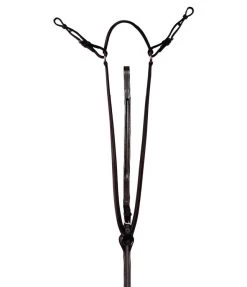 Bobby's Raised & Fancy Stitched Breastplate With Standing Attachment, Three Sizes