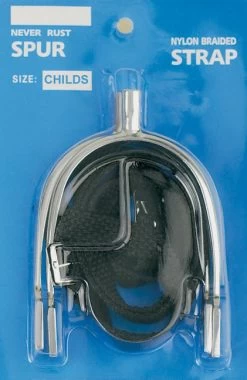 POW Spurs With Straps 1/2" - Childs