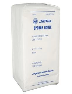 Sponge Gauze, 4x4 Inch, Non-sterile, Package Of 200