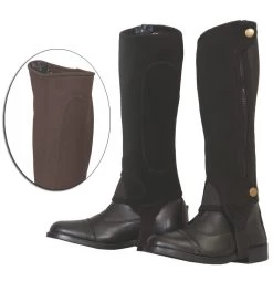 TuffRider Grippy Nubuck Half Chaps