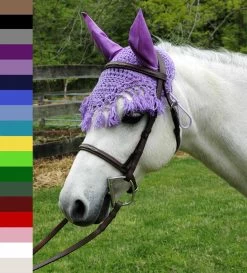 Pony Crocheted Ear Nets