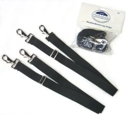 Weatherbeeta Elastic Leg Straps With Two Push Snaps