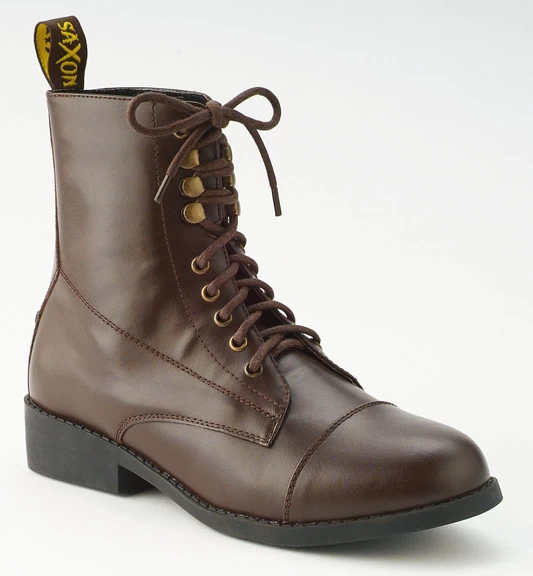 Saxon Equileather Lace Boots