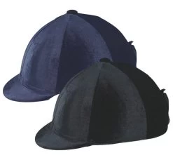 Ovation Zocks Velvet Helmet Cover, Black Or Navy