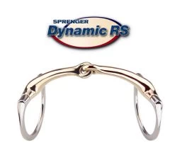 Herm Sprenger Dynamic RS Bradoon, Eggbutt Style Dee, Single Joint, 14mm, 4.5"