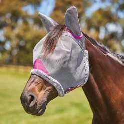 Weatherbeeta Comfitec DELUXE Durable Mesh Mask With Ears, 3 Sizes