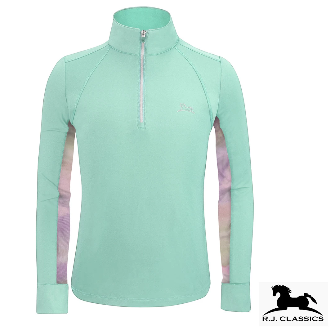 RJ Classics Sienna Jr Sun Shirt, Angel Blue/Tie Dye, XXS - XL