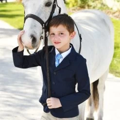 B&B Boys Show Coat, Navy, Sizes 2 - 14 Years