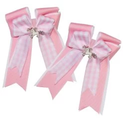 Belle & Bow Show Bows, Pink Smarties