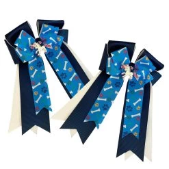 Belle & Bow Show Bows, Doggies, For Danny & Ron's Rescue