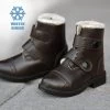 Belle & Bow Fleece-Lined, Winter Paddock Boots, Brown, Little Kids Sizes 6 - 12