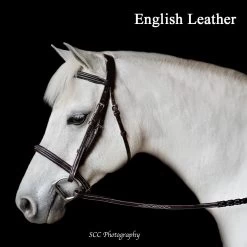 Bobby's Signature Padded, REGULAR Crown, Fancy Bridle With Fancy Reins