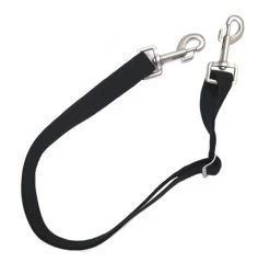 Equi-Essentials Adjustable Elastic Leg Straps, Two Bolt Snaps, Pair