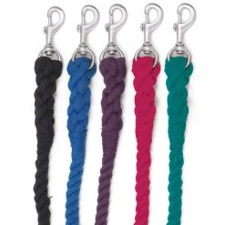 Equi-Essentials Cotton Lead Rope With Chrome Snap, 3/4" X 8'