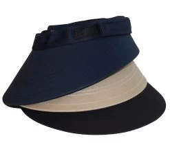 EquiVisor ® Helmet Visor, Black, Khaki Or Navy