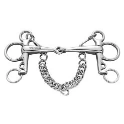 Herm Sprenger Pony Jointed Pelham, Stainless, 16mm, 4.5"