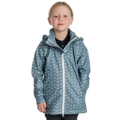 Horseware Kids Horse-Print Rain Jacket