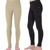 Kerrits Kids Ice Fil Tech Tight, Black & Tan