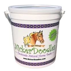 NickerDoodles Handmade Natural Horse Treats, 1 Lb Bucket
