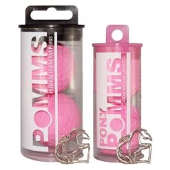 Pomms In Pink, Premium Equine Ear Plugs, 2 Sizes