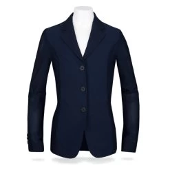 R J Classics Harmony Jr MESH Show Coat, Navy, Sizes 8 - 18