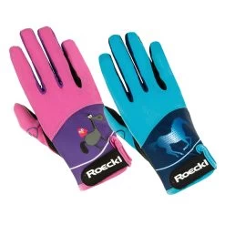 Roeckl Kids Kansas Riding Gloves, Youth Sizes 3 - 5