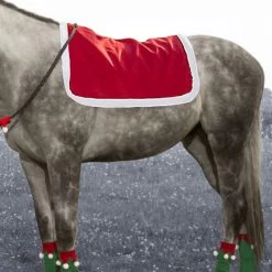 Holiday Horse Wear, Santa Saddle Pad Cover