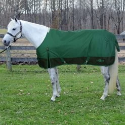 Saxon 1200D With Gusset Medium Turnout, Hunter/Black, Sizes 60" - 69"