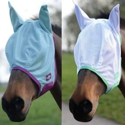 Saxon Mesh Fly Mask With Ears, Pony & Cob