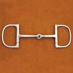 Smith Worthington Barrel Dee Ring Snaffle, 4.5"