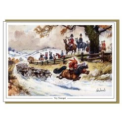 Thelwell- Toy Trumpet, Single Card