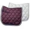 Equine Couture Satin Pony Dressage Pad With Silver Sparkle Trim