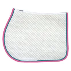 Wilkers Hunter Schooling Pad With Trim & Piping, 3 Colors